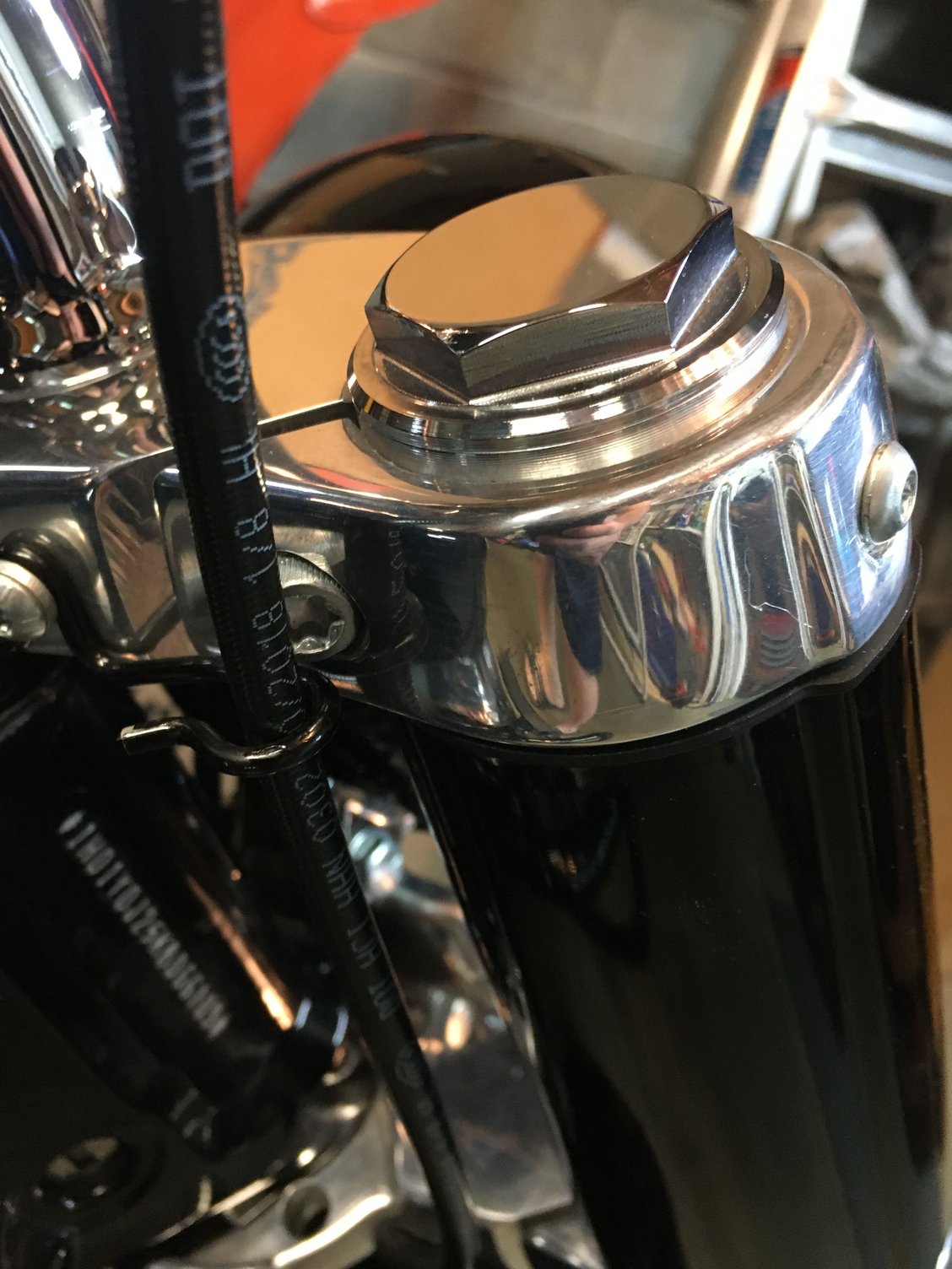 Harley front fork sliders ? Harley Davidson Forums