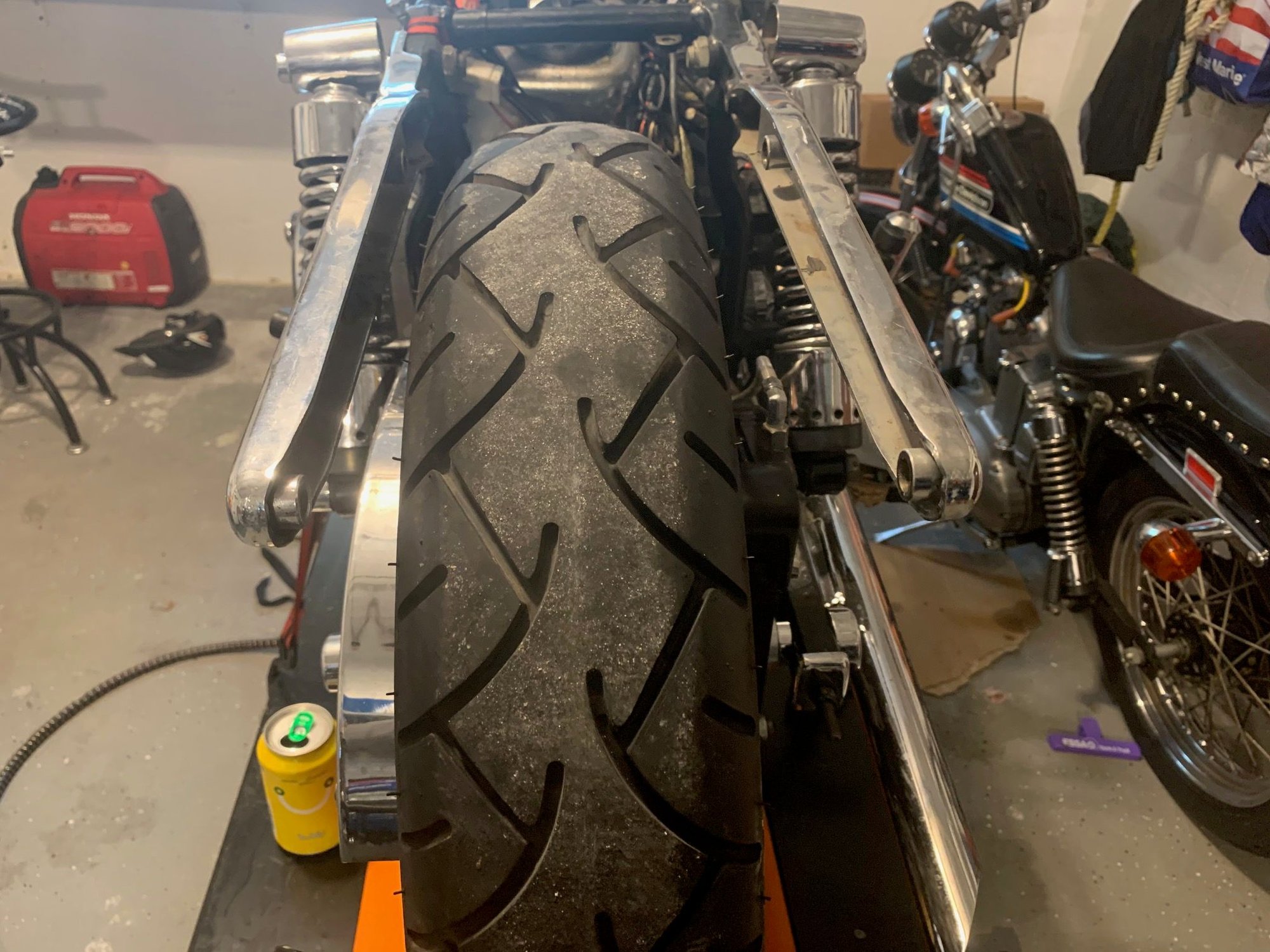 Rear wheel not centered Harley Davidson Forums