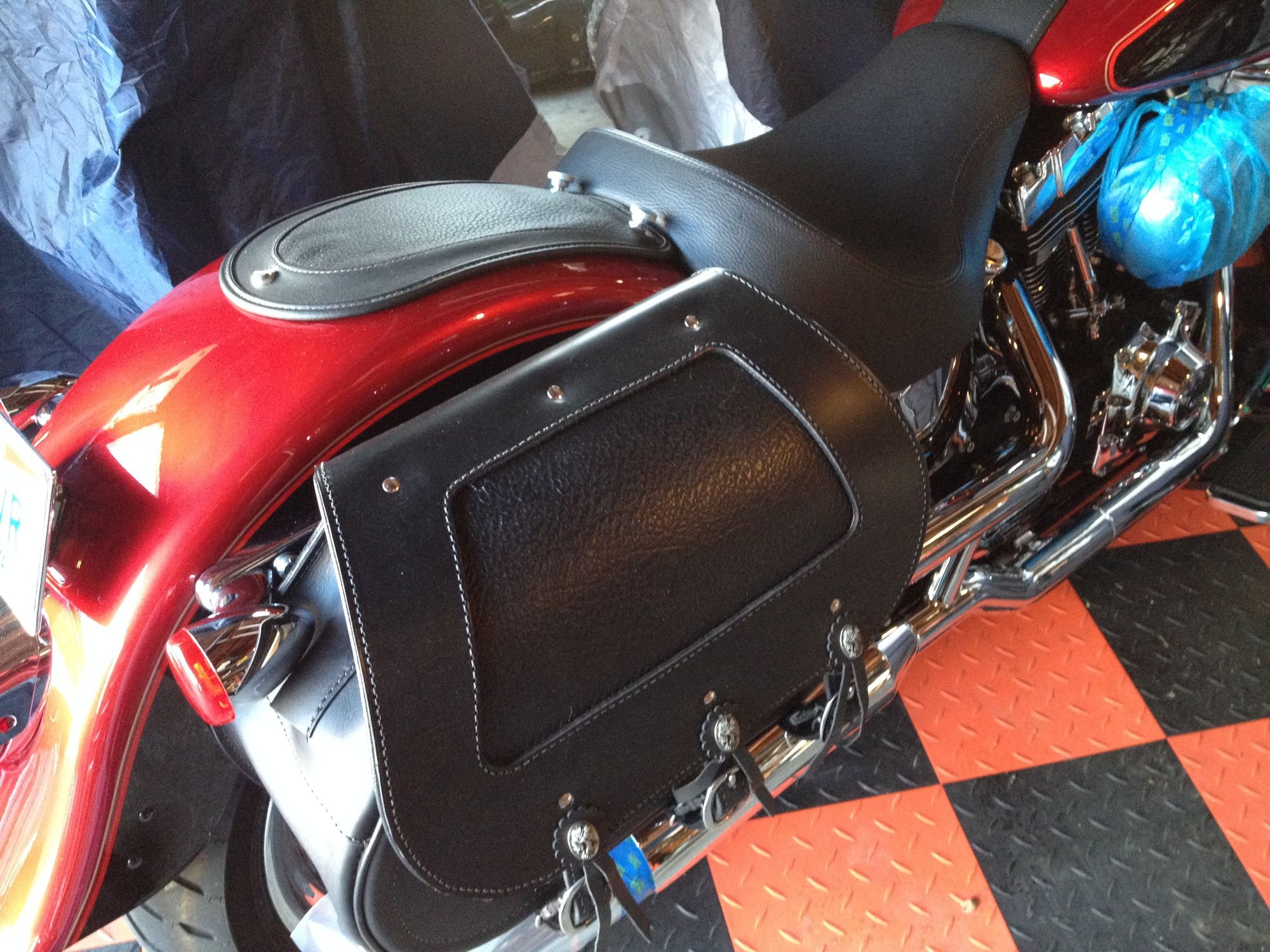custom made saddlebags Harley Davidson Forums