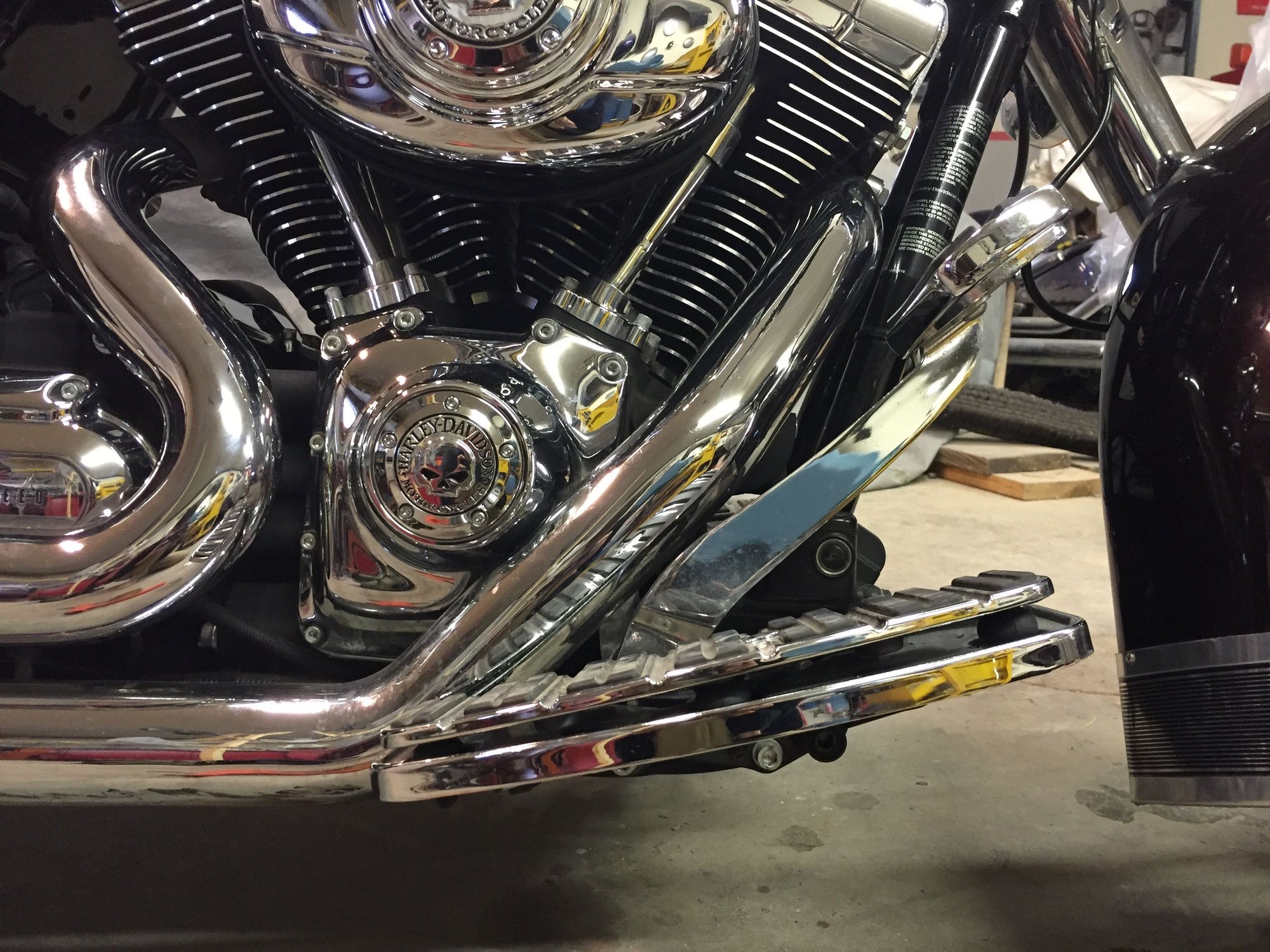 Tall Boys Footboard Lowering/Relocation Kit Harley Davidson Forums