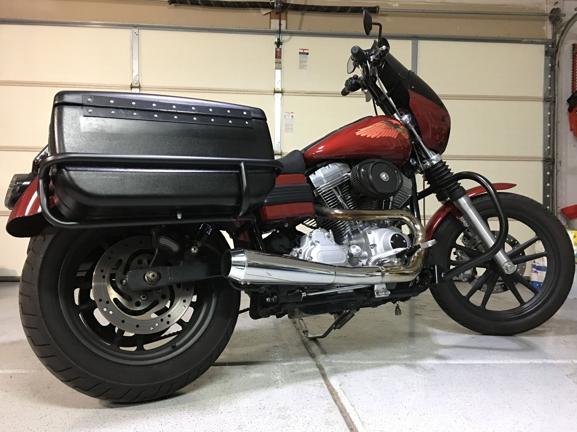 dyna defender saddlebags