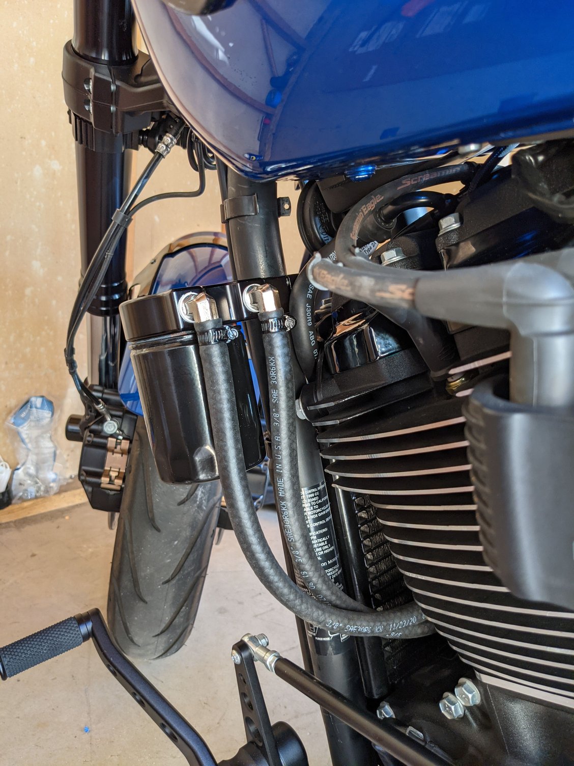 Oil filter relocation kit Page 4 Harley Davidson Forums