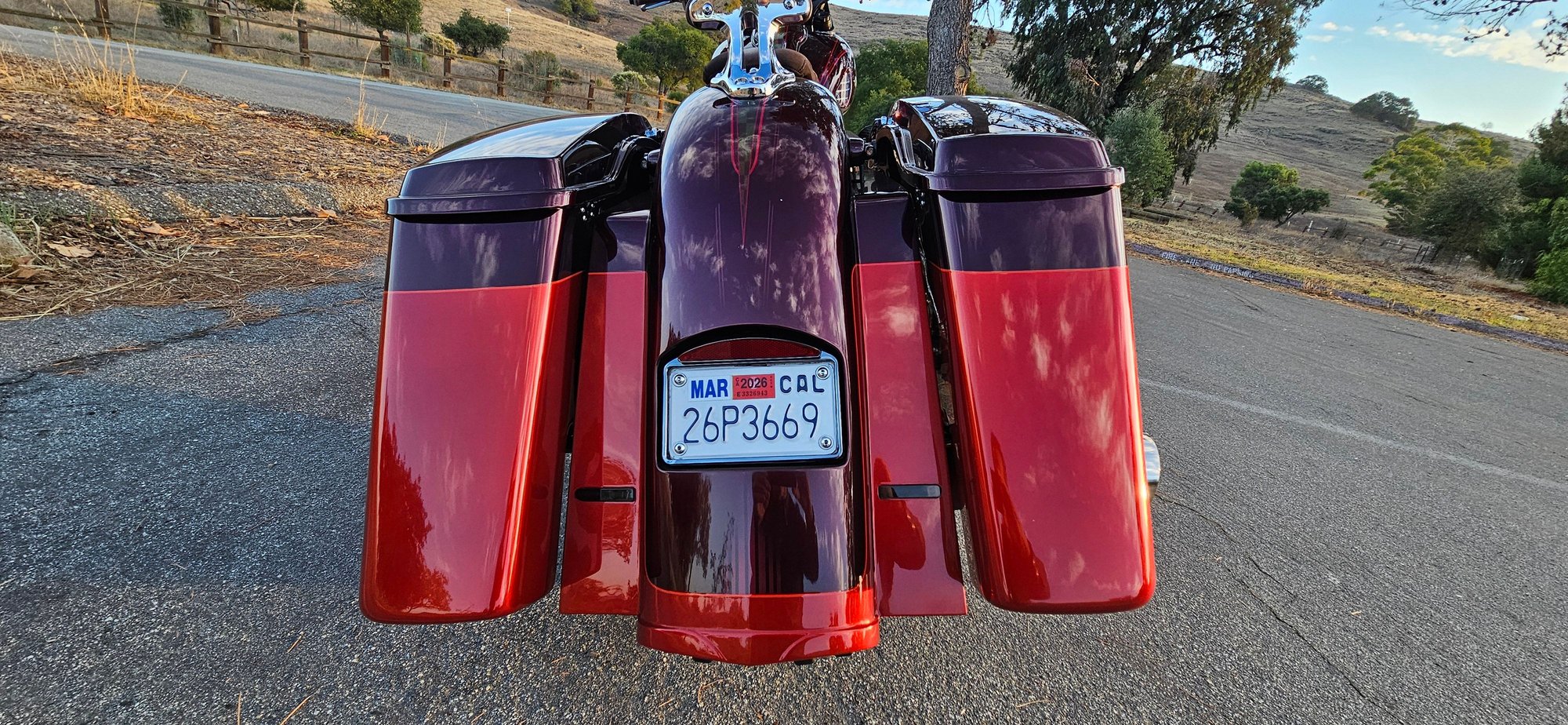 Made my own rear fender and sequential turn signals/taillights.