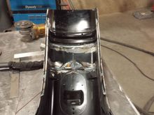 Formed and added in some 1/4" round stock for bracing on the inside of the fender. This should give it plenty of rigidity.