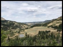 ... climbing Douglas Pass on 139, looking North...