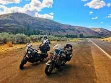 Then rode the amazing Yakima River canyon road.