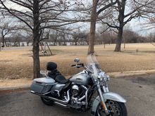 The Arkansas River from River Park in Tulsa