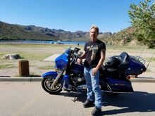 Two weeks ago Saguaro Lake (Az), Butcher Jones Beach. 