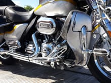 2012 CVO was totaled by insurance  every piece was damaged it seemed.