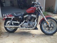 proud moment ruined by the sudden realization that the front brakes lines were backwards... huh?