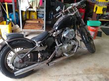 RAT BIKE (1977 XLCH)