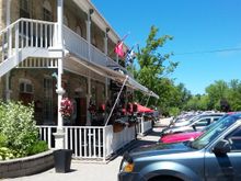 Bayfield, Ontario. A small community about 65 miles north of Sarnia on Hwy 21. This is a picture of the ouside the the "Albion Hotel".