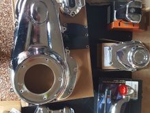 Primary Cover:  $150
Transmission Cover: $40
Horn Cover: $30
Cam Cover: $40
Tail Light: $75