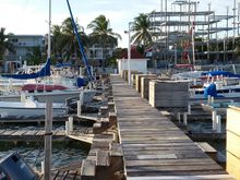 The pier at our resort. Dive and fishing charters go out of here daily.