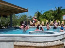 A very popular spot to cool off on a hot sunny Belize day!