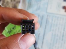 Locking TAP up!!! Needle through the bottom hole! Its like a square w a lil square on tipe if it. A house w a chimminey outline if u will. Needle in and push down towards the floor. The tang will slowly but sureley release it as u pull.