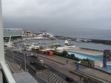 View looking east.