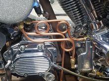 After i re-did my oil lines.