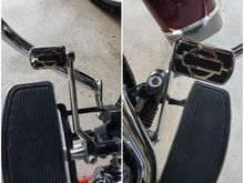 Nostalgic shifter and brake pads. 
