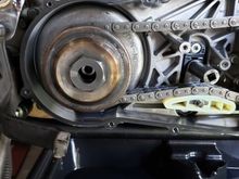 My primary is pretty clean for being the first time I remove the outer primary cover.
The tensioner was replaced while under ESP