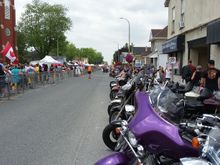 “Baconfest” Main Street Lucan, Ontario.