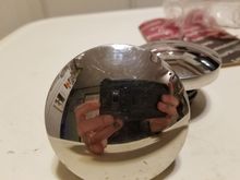 You can see a couple spots in this cap where I dropped it. Not super noticeable, but there. One of these is left hand thread, the other is right hand thread.