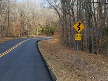 Well,  we didn't get any riding in today! 
Here's a photo I think I took this on road 00 in between 32 and 64 heading to Bennett Springs,  

Loving the four seasons,  but come on Spring time! 
