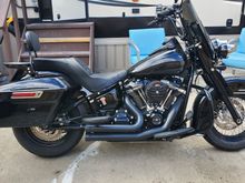 I put the full size saddlebags on my heritage. 
https://youtube.com/shorts/bjAzyJAsFWA?feature=share