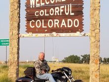 Only section of  interstate rode, was to get to this sign. 