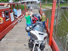 The last of more than a hundred ferries  that navigated the Susquehanna  river.