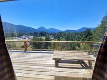 View out of our vacation rental in Packwood (great little mountain town), saw elk every morning and evening.