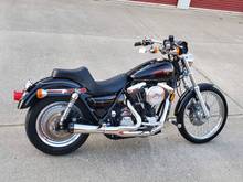 1991 fxlr I bought new.  Recently let her go to help finance my other 2 bikes. Yes, regrets.... Gotta handsome price though! Only 10k mi.