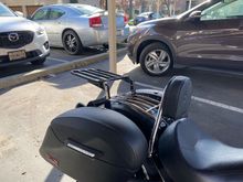 Additional luggage rack
Quick Release brackets $35 on ebay
luggage rack $21