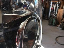 Side shot to show much closer to headlight noe.