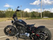 14 inch ape
La Chopper cables
CVO risers 