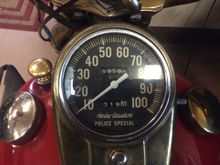 My Panhead speedo that I’ve Had  for 48 years. 
