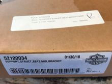 This is a new unopened box for the front seat mount. I sold my Heritage before I could use this seat.