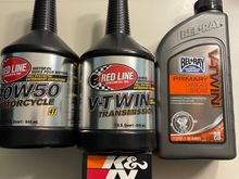 Here is the oil cocktail I’ve chosen to run in my 128, let er rip! 