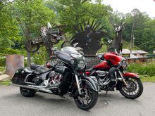 At the base / Deals Gap w/ “The Dragon”