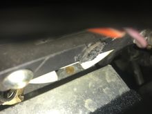 Cut the tab off the back of the speedo/tach brackets