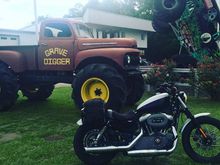 Grave Digger shop, just outside of outer banks, nc 