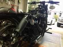 Bike still getting fender and tank work done.