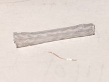 The inner dielectric.  There was one braid inside.