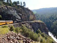 Durango to Silverton Train.  This was a nice ride.  We really enjoyed the trip.