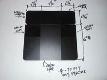 Flipped ove to show the placement of the mating Velcro patches