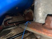 Went out and sprayed some more wd-40 and tried to get the other spark plug out but the socket doesn’t fit between it and the gas tank. Problem is I haven’t figured out how to get to that nut to hold it from turning to get the tank off. 