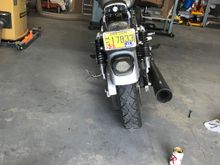 Custom Dynamics LED Blackout Laydown Tail w/ Integrated Turn Signals 