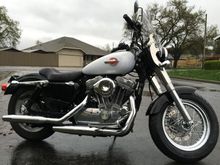 S&S air cleaner, Mustang seat. That's all the wife wants at this point. I'd like a 1250 kit and stupid loud pipes, but it's her bike