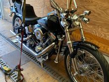 Still loaded on Haulbikes truck