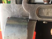 And the primary side...22mm and some change